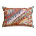 Bohemian pattern decorative pillow cover, colorful geometric print rectangular throw pillow case. - BZ202605061-19