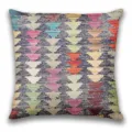 Bohemian Kilim Throw Pillow Cover Ethnic Geometric Pattern Decorative Cushion - BZ20260506-31