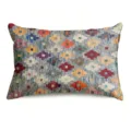Bohemian geometric pattern decorative throw pillow cover, stylish couch cushion case for home decor - BZ202605061-32