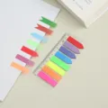 Translucent sticky notes index tabs fluorescent page markers sticky notes for office school. - Long Strip Style 1