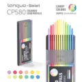 Languo Qimiart CP580 colored lead refills, candy colors 24pcs professional drawing pencils. - Candy Color Series (Refill)