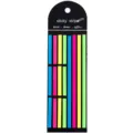 Colorful PET sticky strips neon index tabs macaron page markers for office and school use - Solid Fluorescent