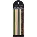 PET sticky notes long narrow translucent index tabs morandi aesthetic page markers set - Earth Forest Green