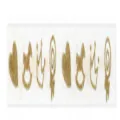 Cinta washi decorativa DIY con lámina de oro y bonitos patrones de dibujos animados. - Caballo de Troya Corazón