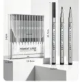 Waterproof fine liner pens set for art sketching and student drawing with dimension details. - 12-Piece Mixed Set / Black