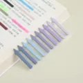 Sticky notes freccia PET traslucido segnapagina con gradiente di colore per ufficio studio - Modello 5