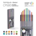 Qimiart colored pencil lead refills 24pcs 3.0mm soft oily professional drawing refills SKU - Rainbow Color Series (Refill)