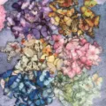 40pcs cute butterfly stickers pack, clear waterproof PET material for journal and diary decor. - 6 Packs Set (240 Sheets)