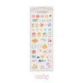 Korean style DIY decorative sticker sheet, cute cartoon icons, waterproof PVC material for journals. - Lucky Style