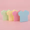 Colorful T-shirt shaped sticky notes memo pad 76x76mm pastel sticky notes cute stationery - Clothing