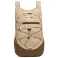 Khaki and brown folding outdoor backpack, lightweight waterproof travel daypack variant. - Khaki Brown