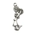 Cheerleader alloy pendant DIY jewelry accessory sports charm necklace bracelet decoration - Cheerleader Gymnast