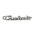 Silver alloy cheerleading charm pendant DIY necklace bracelet jewelry making accessory - Cheerleader Letter