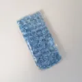 Paquete de flores de rosas de espuma artificial azul claro, decoración caja de regalo DIY. - 144 Unidades/Paquete / Azul