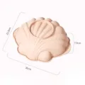 Pink silicone shell cake mold for baking, non-stick heat-resistant kitchen pastry tool. - Seashell Baking Pan (YH1235) / Pink