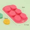 Silikon Zitronenscheiben Form 3D Eiswuelfel Schale DIY Schokoladen Kuchen Backwerkzeug - Zitrone (YH761)