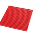 Rote Silikon Hitzeschutzmatte quadratische Waben Untersetzer für Küche und Backen Neu - Zufällige Farbe / Quadratisch (YH046)
