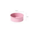 Roze ronde siliconen taartvorm, 15cm antiaanbak bakvorm voor DIY gebak en keukengebruik. - 6 Inch Roze