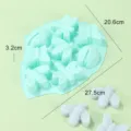 Ostern Insekten Schmetterling Silikon Kuchenform fuer Backen Fondant Schokolade DIY. - Hellgrün