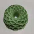 Grüne 3D Silikon geometrische Kuchenform einzelnes Loch Backform DIY Küchenwerkzeug. - Morandi Grün