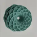 Grüne Silikon Kuchenform geometrisch, Vogelnest Backform für DIY Gebäck und Dessert. - Morandi-Blau