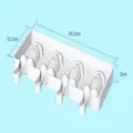 Weisse 4-Fach Silikon Eisform Stieleis Bereiter Kueche Backwerkzeug Variante A - Neu - Klassische Eisform / Weiß