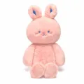 Süßes rosa Plüschhase Kuscheltier weicher Schlafbegleiter Kissen für Mädchen Spielzeug - M (39x24cm) / Blauohrhase