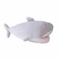 Süßer grauer Hai Plüschtier, weiches Kuscheltier Kissen für Kinder und Freundin zum Schlafen. - 50cm / Grau