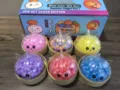 Regenbogen Squishy Brötchen Antistress Spielzeug Set mit Dämpfer Korb Squeeze Geschenk - Einhorn Brötchen Bunte Kristall Blind Box / 1 Stück