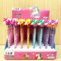 Lindo juego de lápices de unicornio de dibujos animados sin afilar, papelería colorida de 48pcs. - Bolígrafo Unicornio (Individual)