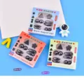 Set de juguetes magnéticos para experimentos de física infantil, bolas magnéticas negras y formas. - Paquete de 1 Caja / Multicolor