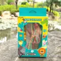 Cuerda de saltar colorida ajustable para niños con caja de animales bonitos para deporte y colegio. - Animales del Bosque