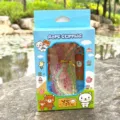 Cuerda de saltar luminosa colorida para niños, longitud ajustable, bonito diseño de caja de oso. - Oso de Peluche