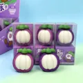 Borrador de rompecabezas desmontable de mangostan 3D creativo, divertido regalo de artes. - Estilo Mangostán (Estilo Aleatorio)