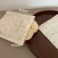 Korean INS style cute bow food plastic ziplock packaging bag, eco-friendly self-sealing bag - Bow Ziplock Bag / 16.5x15.5cm