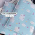 Süßer Cartoon Hund Luftpolsterversandtasche gepolsterter Versandbeutel stoßfest 1Stk - 25.5x33cm / Milchblau Glück Hund