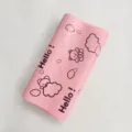 Rosa süße Bär Versandtasche wasserdicht verdickt Verpackungsbeutel für Geschenke Kleidung - 32x45cm Inkl. Verschluss / Rosa