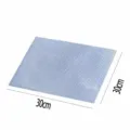 Self-adhesive mesh tile sheet 30x30cm mosaic grid sticker with 5mm square pattern design - 30x30cm Silver