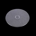 Plaque transparente ronde pour perles à repasser 5mm, modèle clair pour création de loisirs. - Rond