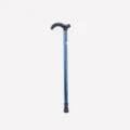 Canne de marche réglable en aluminium pour personnes âgées et randonnée en plein air. - Bleu