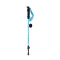 Verstellbarer Aluminium-Trekkingstock für Outdoor-Wandern mit ergonomischem Handgriff. - Kinder / Himmelblau