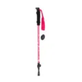 Rosa 3-teiliger Aluminium-Trekkingstock mit Stoßdämpfung und ergonomischem Griff fürs Wandern. - Kinder / Kirschblütenrosa
