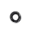 Mini anillo de masaje para dedos metal alivio ansiedad resorte acupresion negro terapeutico - Negro
