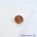 Modèle de boulette de viande de simulation PVC accessoire de grillade hot pot 3cm - Boulette de Bœuf Rôtie (Sans Fermoir) / 3cm Diamètre (Avec Trou)