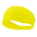 Bandeau de sport jaune pour hommes et femmes, bandeau de fitness à séchage rapide. - Jaune
