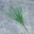 Kunstmatig uiengras stengel groene plant voor thuis huwelijk decoratie bloemstuk. - Enkele Steel 65CM / Groen