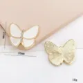 Strass in lega farfalla DIY gioielli accessori custodia per cellulare decorazione mollette - D1920 Farfalla Imitazione Conchiglia