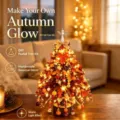 Kit d'Arbre d'Automne DIY avec Guirlande Lumineuse et Décoration de Table de Fête - Arbre d'Automne A004 (Avec Guirlande)