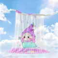 Bonita manta refrescante de seda de hielo para niños, manta de aire acondicionado de verano. - 100x120cm Manta de Bebé / Estilo XXRBS01
