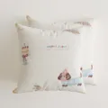 Süßer Kissenbezug mit niedlichem Welpen-Muster im Kinder-Stil für gemütliches Sofa. - Karo Haustier Tagebuch-6